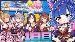 【#ウマ娘】8月チャンミDIRTラウンド1グレードリーグ1日目🔥水着タルマエ/アキュート/夏タイキで挑む！マミークリークも出したい…！ウマ娘プリティーダービー【#vtuber /実況】