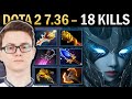 Phantom Assassin Gameplay Miracle with 18 Kills and 1000 GPM - Dota 7.36