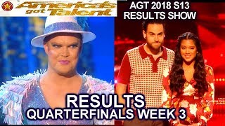 RESULTS QUARTERFINALS 3 Us the Duo Hans America's Got Talent 2018 AGT