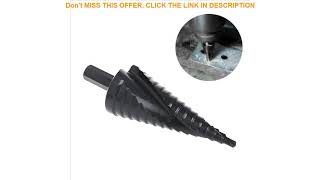 Top 1Pc 4-32mm Step Drill Raising Drilling Nitriding Industrial Mills Cutter Drill Bits New