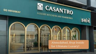 Inside Ahmedabad Experience Centre | Casantro | Luxury Kitchens \u0026 Wardrobes