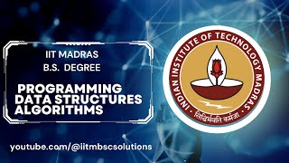 IITM PDSA GRADED ASSIGNMENT WEEK 9 SOLUTIONS