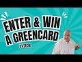 DV Lottery Greencard | How to enter and win the GREENCARD LOTTERY DV2026!!!