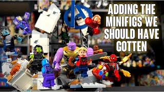Adding the LEGO Minifigs We SHOULD HAVE GOTTEN to the Endgame Final Battle Set 76266