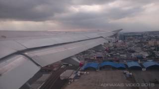 2000th Video! AeroGal (Avianca) A319-112 [HC-CKO] - Departure from Guayaquil - 31 October 2015