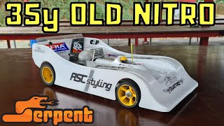 Running a VINTAGE Nitro Serpent Quattro 4WD