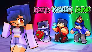 DATE MARRY DUMP in Minecraft!