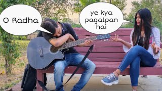 Broken Sharabi (शराबी) Singing Prank  Cute Girl Reaction Video | Public Reaction Video|NaveenMusic