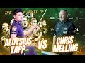 ALOYSIUS YAPP VS  CHRIS MELLING | WORLD POOL CHAMPIONSHIP 2024 #billiards #nineball #9ballpool