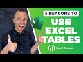 5 Reasons Excel Tables Save Time: Why You Need MS Excel Tables to Work Productively