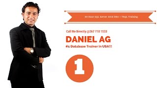 SQL Server 2022 DBA Training | SQL Training | 90 Hours (By Daniel AG - US based DBA)