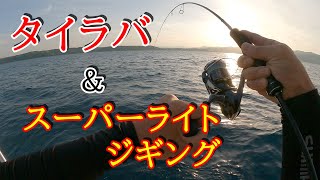 ＳＬＪ・タイラバ  魚の活性が上がってきましたね。アタリが多くて楽しいです。