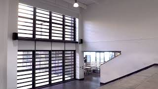 x4 speed Motorised Blackout Blinds | Fully Encased Blinds | Caldicot School |  Swanmac Ltd