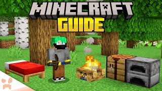 A PERFECT BEGINNING! - Minecraft 1.20 Guide (Survival Lets Play #1)