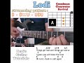 Lodi - Creedence Clearwater Revival guitar chords w/ lyrics & strumming tutorial