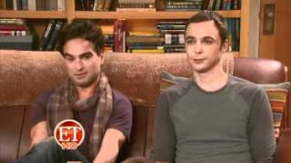 ET Interviews "The Big Bang Theory" Cast, Nov 2010