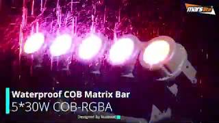 Marslite 5x30W Waterproof LED COB Matrix Bar Light MS-WPM50-FC