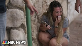Tears and terror as Hamas rockets hit Israeli town of Ashkelon
