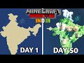 I Survived 50 days on India island in Minecraft hardcore