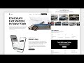 Build A Unique Car Rental Website Using HTML CSS & JavaScript