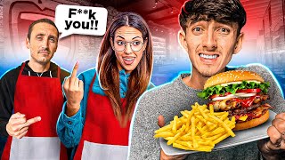 Eating At The World’s RUDEST Restaurant! (VERBALLY ABUSED)