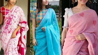 Sarees || Cotton Sarees 2021 || Handloom Sarees || Latest Fashion Design