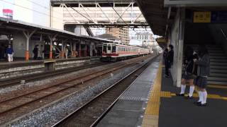 特急りょうもう 太田行き 春日部駅通過