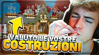 VALUTO LE VOSTRE COSTRUZIONI SU MINECRAFT!