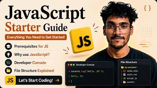JavaScript Starter Guide for Beginners | Everything You Need to Start Coding