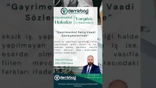 Gayrimenkul Satış Vaadi Sözleşmelerinde