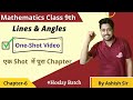 Ch-6 Lines & Angles | One Shot Video | Class 9th Mathematics @edugrown9-10