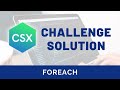 CSX Challenge Solution: forEach (Asynchronous JavaScript Unit)