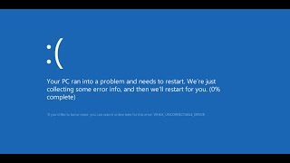 Fix Windows 10 Blue Screen WHEA UNCORRECTABLE ERROR 0x00000124