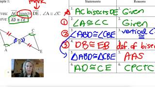 11-4 Proofs involving CPCTC