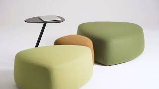 Leyform Preview gogo pouf 2023 | Waiting pouf and sofas by Leyform