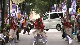 黒船よさこい　舞粋風2010【千年樹林】　アリーナ南パレード会場