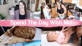 Baking, Dinner & Life!  Spend the Day With Me!  BEST Banana Bread & 30 Min Rolls! Get It All Done!