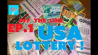 OFF THE LINE EP.1   คนอเมริกาเล่นหวยกันยังไง, USA LOTTERY !!! ( Thai Language version )