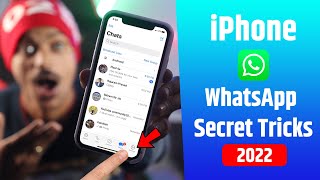 5 New WhatsApp SECRET Tricks for iPhone Users 2022, iPhone WhatsApp, iPhone WhatsApp Setting, iOS