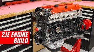 Toyota 2JZ Engine Build -  Start to Finish