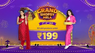 Bharat's BIGGEST Mela | Grand Shopsy Mela | LIVE NOW | 1st - 8th September