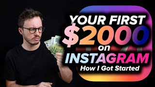HOW TO MAKE $2,000/MONTH WITH INSTAGRAM WITHOUT FOLLOWERS (and kinda without work)