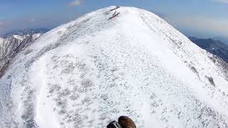 パラモーター 厳冬期の伊吹山(2018.02.09)