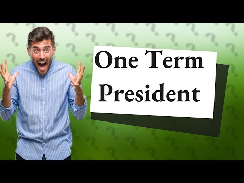 Did George Bush serve 2 terms?