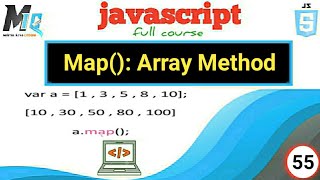 Map() Array Methods in javascript // map function Urdu hindi