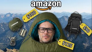 I Swapped My $3000 Backpacking Gear for Amazon's Cheapest!