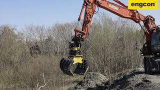 Hitachi ZX170W with EC Oil Automatic Quick Hitch System