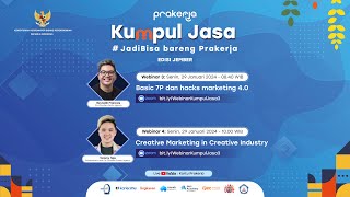 Basic 7P dan Hacks Marketing 4.0 | Webinar Kumpul Jasa Jember