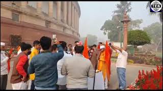 Shiv Jayanti at Parliament House in Delhi | Chh Shivaji Pratima Poojan  Samaroh