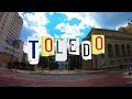 Toledo 4k - Driving Downtown - 4k Ohio, USA